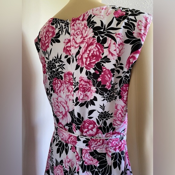 Jones New York Floral Wrap Dress Sz 6 - Picture 4 of 4